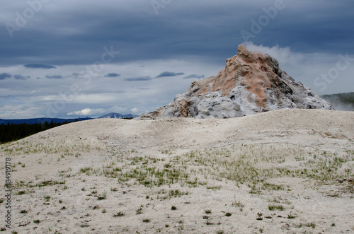 White Dome Geyser photo