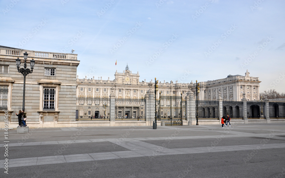 Royal palace Madrid 