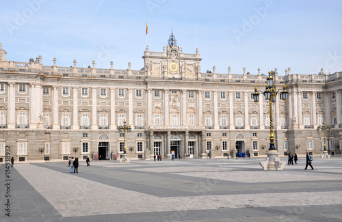 Royal palace Madrid 