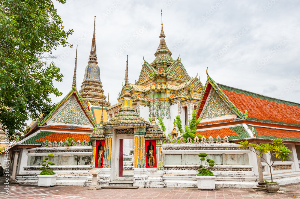 Old Buddha temple in Bangkok