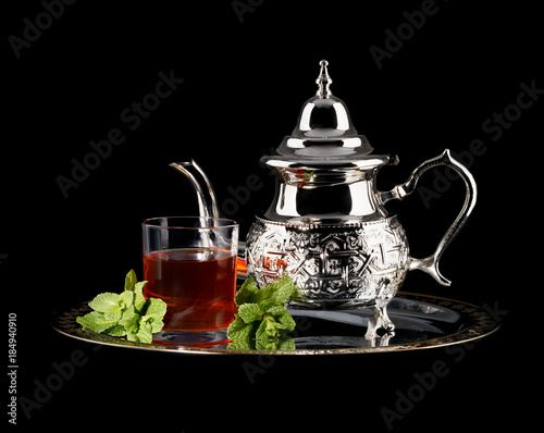 Traditional moroccan tea