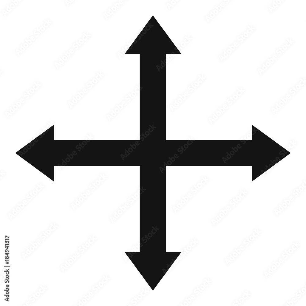 Cursor displacement web icon. Simple illustration of cursor displacement web vector icon for web Cursor displacement web icon. Simple illustration of cursor displacement web vector icon for web