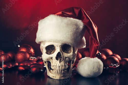 The skull of Santa Claus