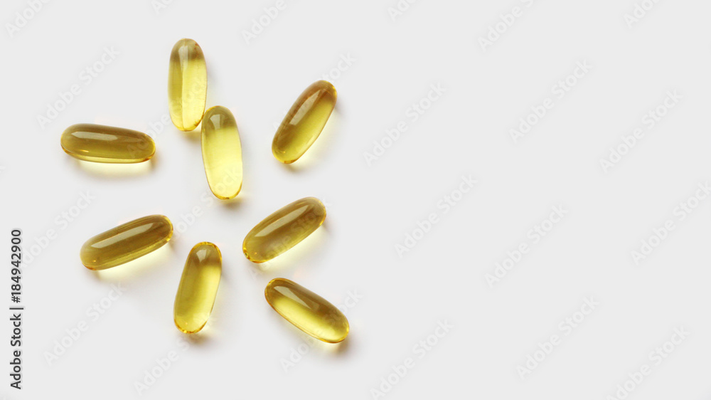 Capsules with vitamin E and omega 3, 6 Capsules with vitamin E and omega 3, 6
