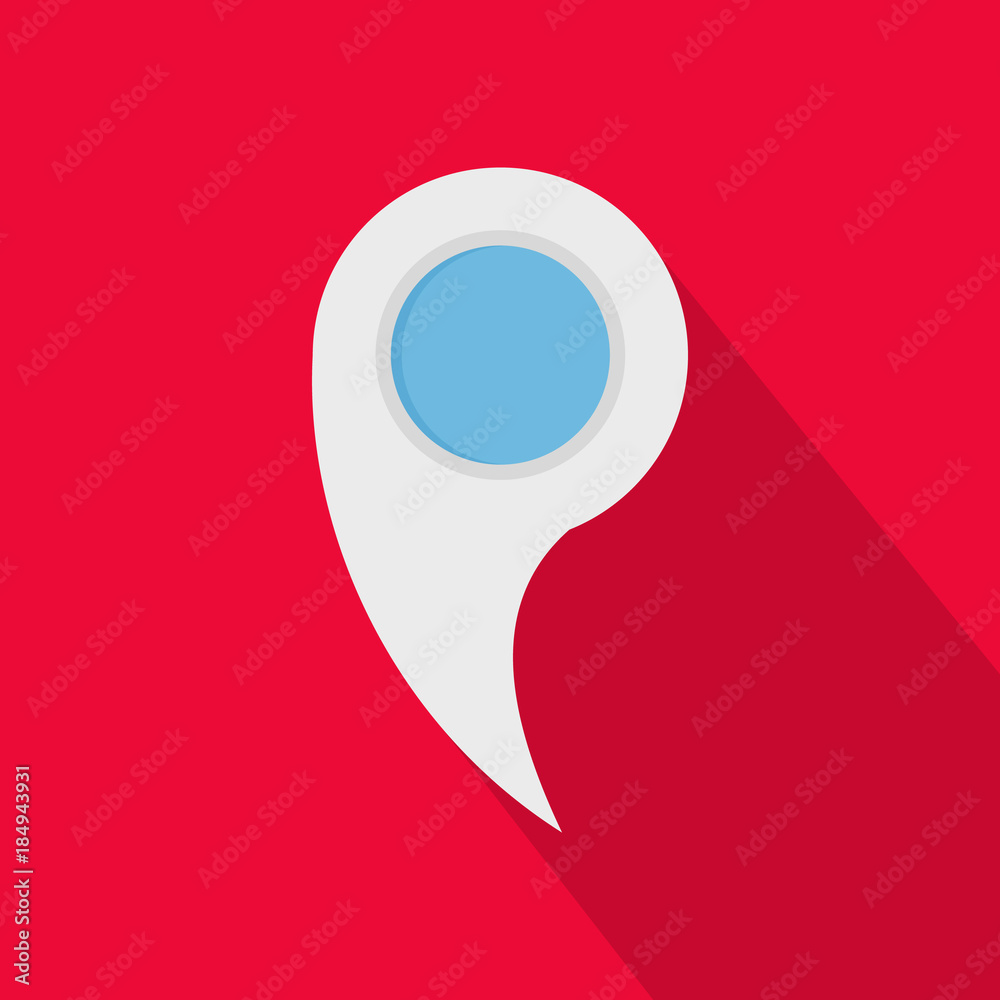Gps mark icon. Flat illustration of gps mark vector icon for web Gps mark icon. Flat illustration of gps mark vector icon for web