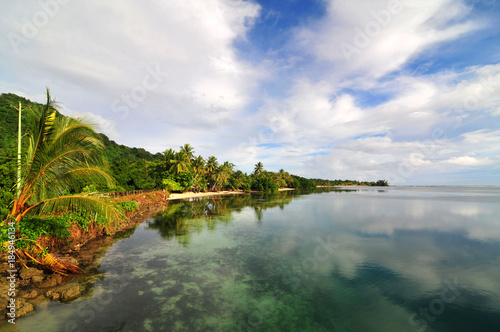 Kosrae - an island in Federated States of Micronesia. 