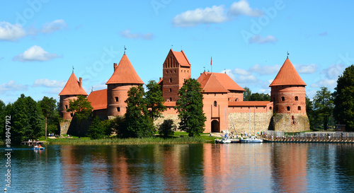 Trakai Island Castle, Lithuania.