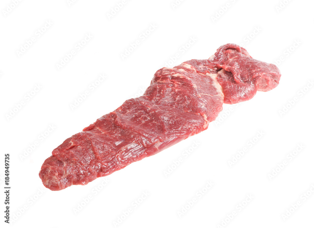 raw beef isolated on white background raw beef isolated on white background