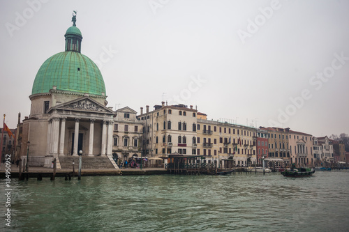 Canal Grande with Basilica di Santa Maria della Salute in Venice, Italy © k_samurkas