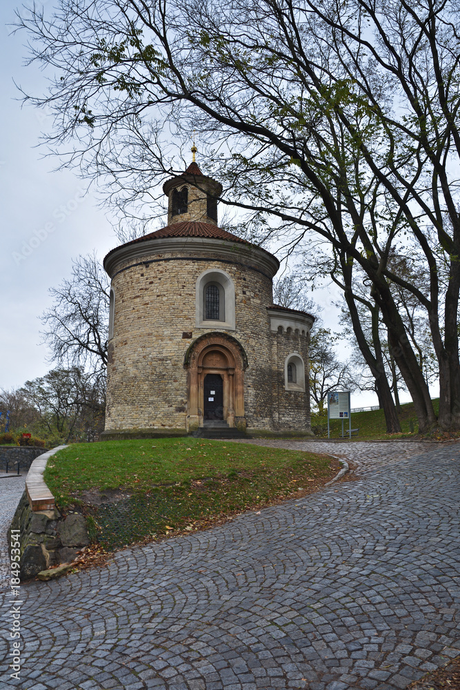 Rotunda of St. Martin in Vysehrad, Prague. Rotunda of St. Martin in Vysehrad, Prague.