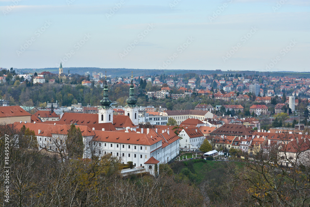 View of Prague from Petrin Hill.