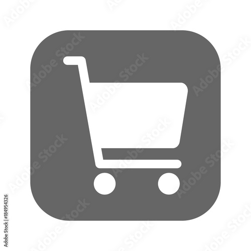 shopping chart vector icon, vector best flat icon, EPS