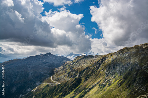 Furka Pass Scenic Drive through the Swiss Alps