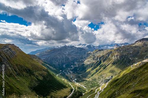 Furka Pass Scenic Drive Adventure Thought the Swiss Alps