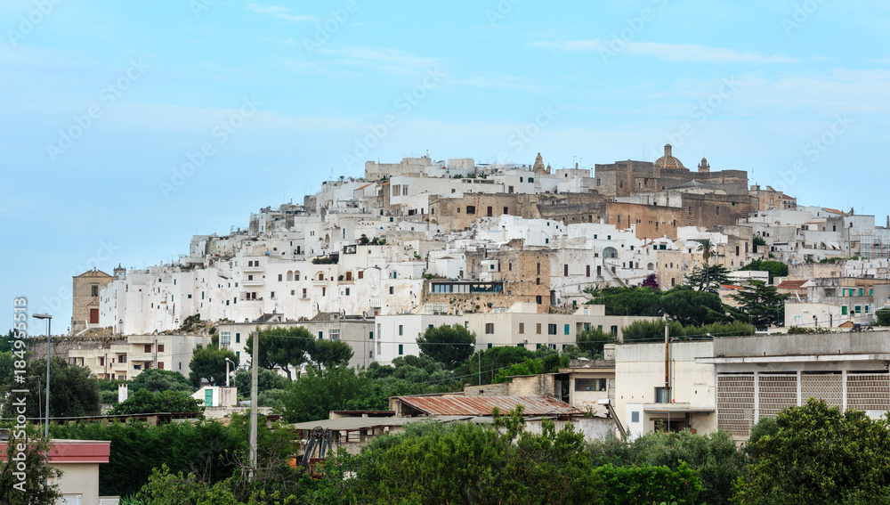 Ostuni town in Puglia, Italy