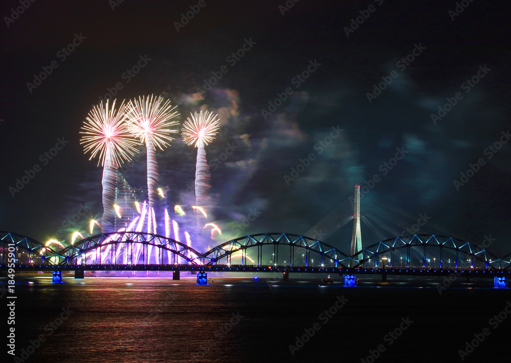 Obraz premium salute in riga