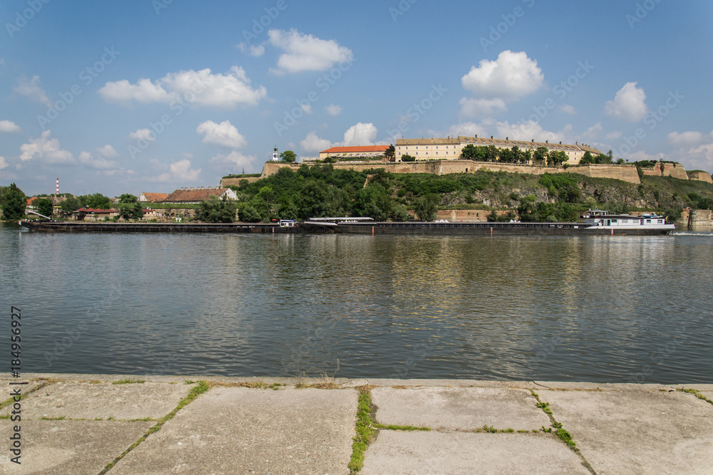 Novi Sad, Serbia May 05, 2014: The Petrovaradin Fortress