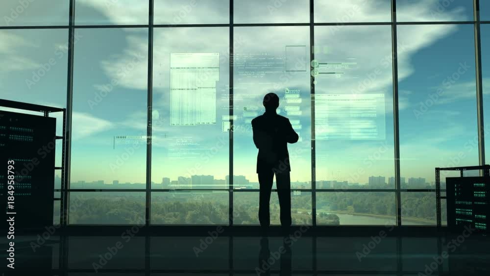IT specialist and code elements