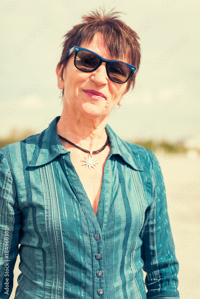 Senior Woman's Portrait Senior Woman's Portrait