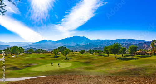 Golfing in Coachella Valley