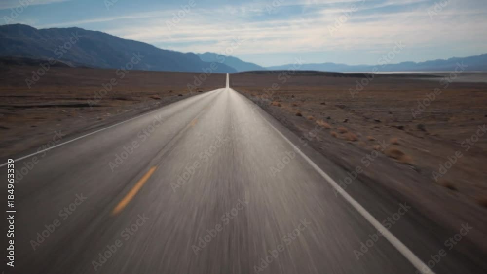 Open road POV Open road POV