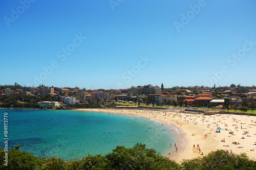 Blue sky and sea at Coogee Beach in Sydney, Australia © Madia Krisnadi