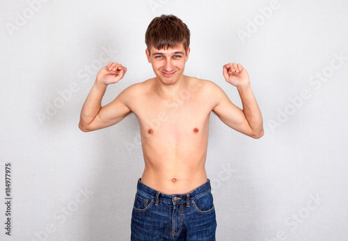 Fotografía Weak Young Man
