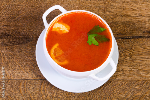 Russian Solyanka soup