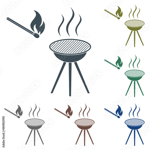 The barbecue icon