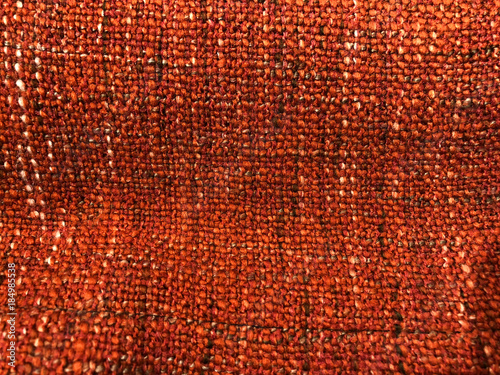 Top view of cloth textile surface. Close-up  fabric texture.