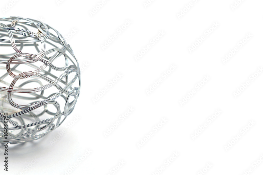 boule de noël design métal boule de noël design métal