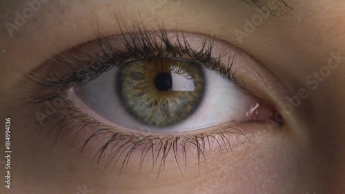 Close-up of woman's eye