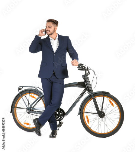 Young handsome businessman ...