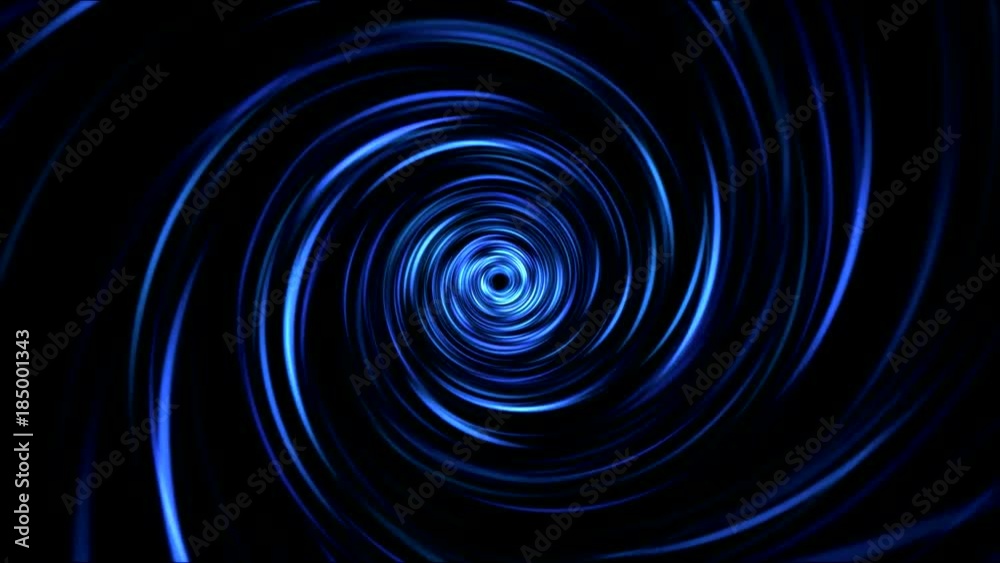 Colorful Spiral Lines Tunnel Animation - Loop Blue Colorful Spiral Lines Tunnel Animation - Loop Blue