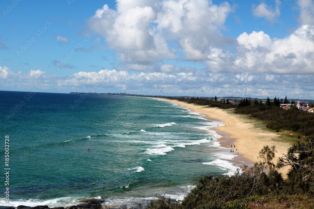 Fototapeta premium Sunshine Coast in Queensland, Australia