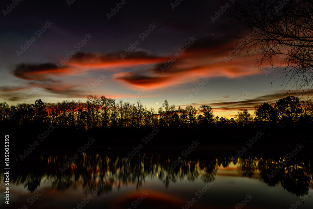 Sunrise on the Pond