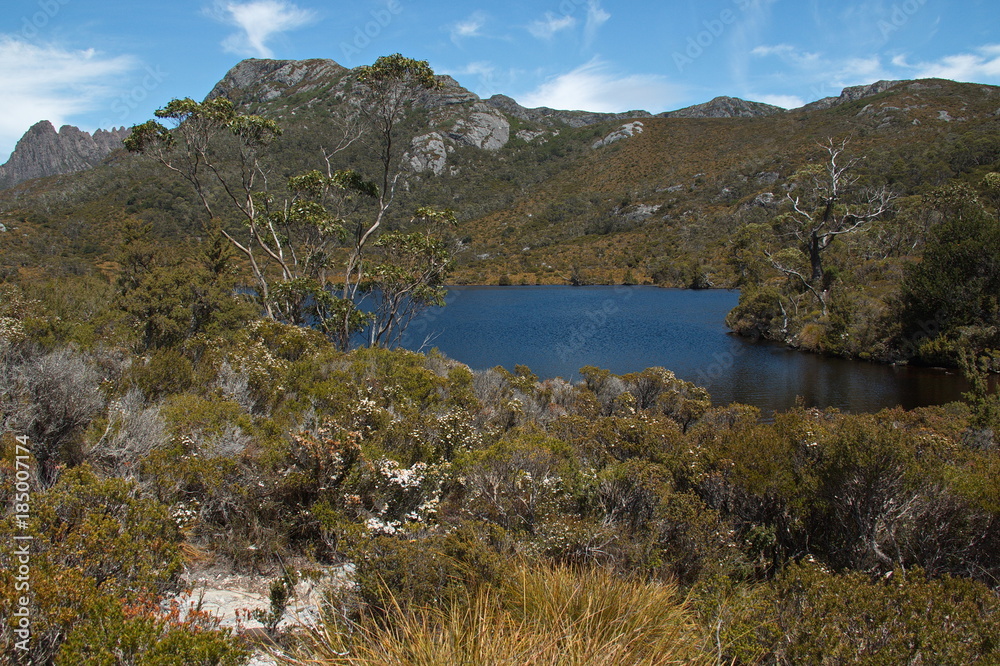 Lake Lilla in Cradle Mountain NP in Tasmania
