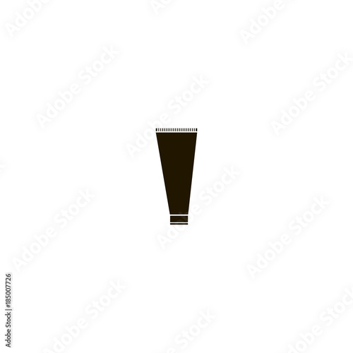 Cream tube icon. flat design