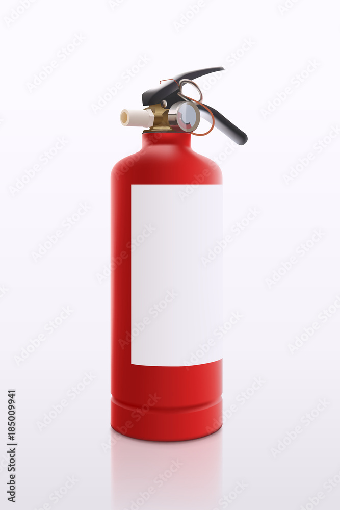 red fire extinguisher red fire extinguisher