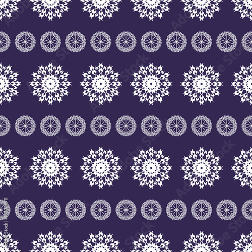 geometric pattern in white on an ultra - violet background