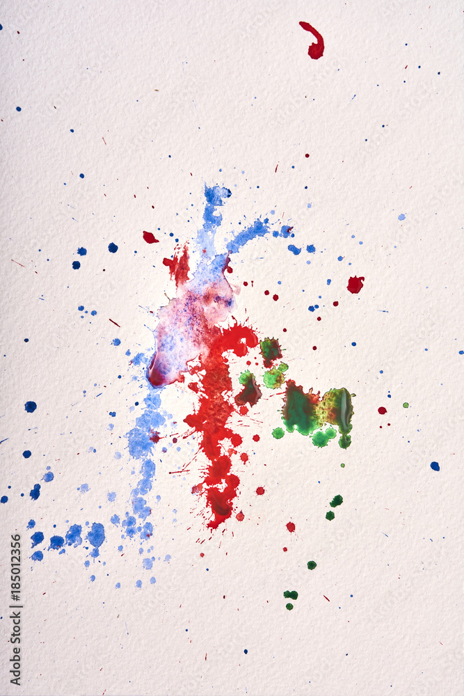 painted abstract color background