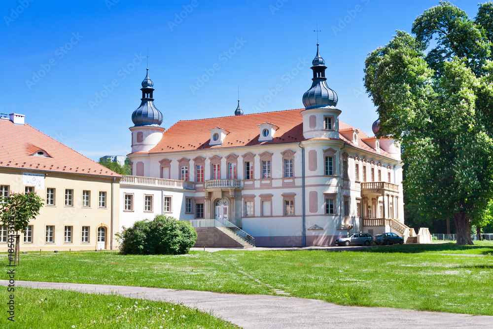  renaissance castle Krasne Brezno, Usti nad Labem, Czech republic