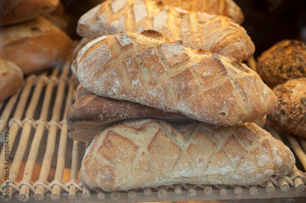 Fotografie pains dans une boulangerie
