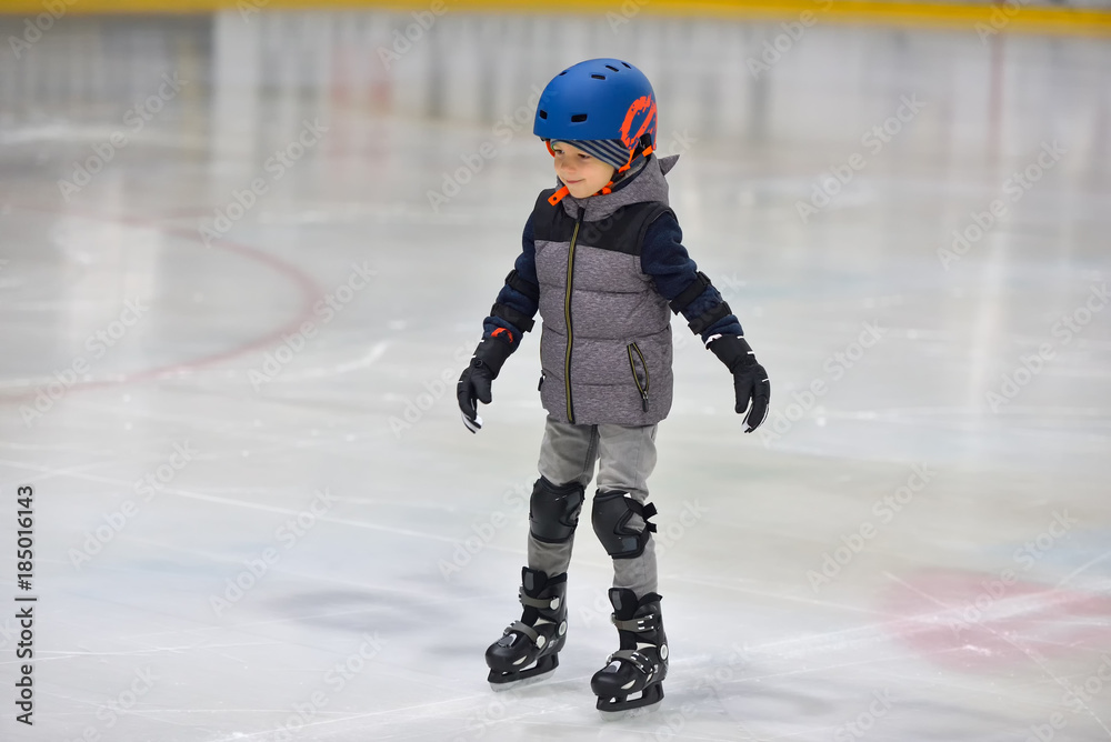 Little boy ice skating cheap