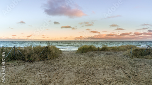 sunrise at the beach