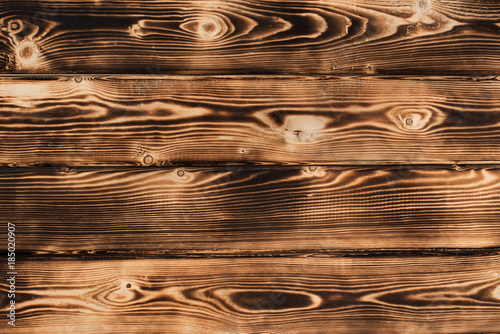 the texture of burnt boards