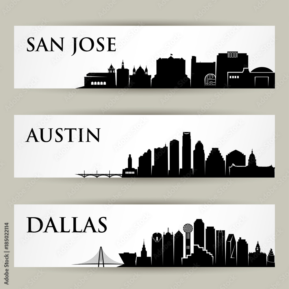 Fototapeta premium United States of America cityscapes