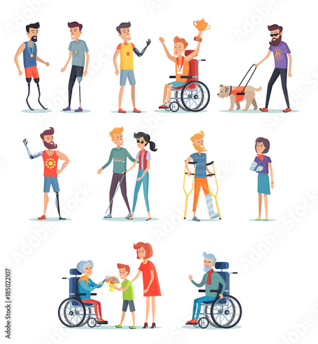 Disabled and Injured People Live Normal Lives