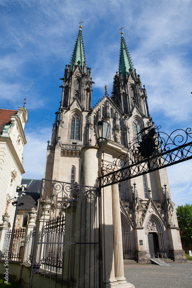 Fototapeta premium Cathedral of Saint Wenceslas, Olomouc, Czech Republic