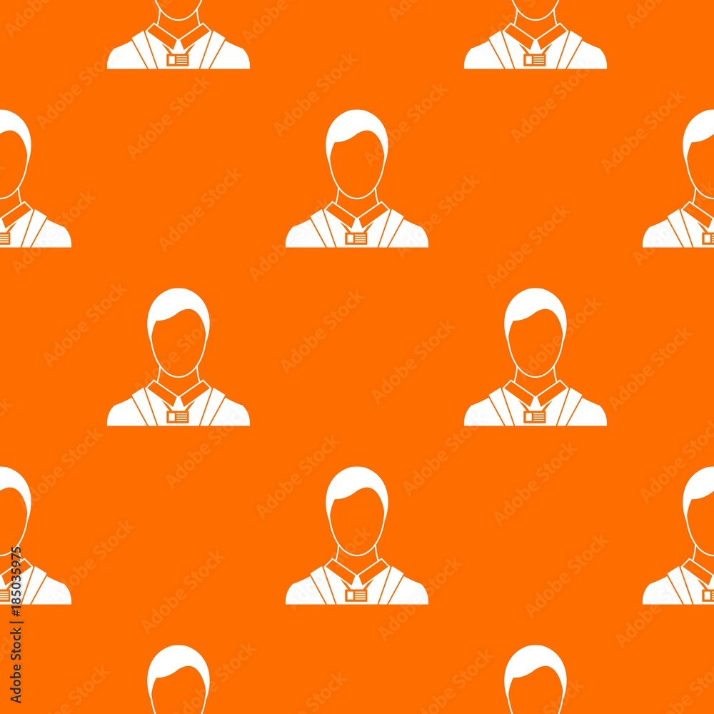 Businessman with identity name card pattern seamless Businessman with identity name card pattern seamless